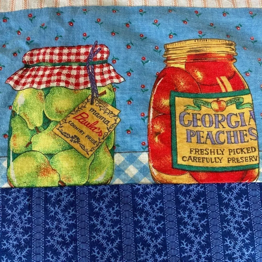 Handmade Quilt small lap quilt  reversable Granny style